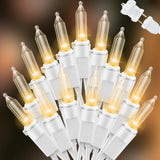 LAMPHOME Connectable Indoor String Lights 100 LED for Apartment Balcony Bedroom Living Room Ambiance