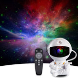 Astronaut Ceiling Projector Night Light for Children - Quiet No-Fan Starry Sky Lamp for Bedroom, Nursery, and Play Area