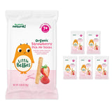 Little Bellies Organic Strawberry Pick-Me Sticks – Welcome Baby Gift Basket Essential for 7+ Months