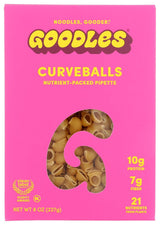 Goodles Curveballs Pasta, 8 OZ – Last-Minute Pantry Meal for Working Professionals on the Go