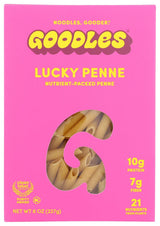 Goodles Lucky Penne Pasta – Pantry-Friendly Pasta with Added Vitamins for Health-Conscious Families, 8 oz