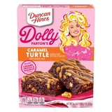 Duncan Hines Dolly Parton Caramel Turtle Brownie Mix – Beginner Baker Shortcut for First-Time Success, 16.7 oz