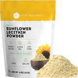Kate Naturals Sunflower Lecithin Powder – Self-Care Kitchen Upgrade for Vegan Baking and Homemade Wellness Gummies