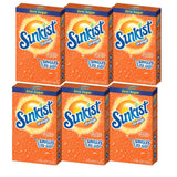 Sunkist Singles To Go Orange Drink Sticks – Low Calorie Flavor Packets for Workout Hydration, Smoothie Bowls, and Self Care Routines