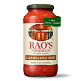 Rao's Caramelized Onion Sauce – Imported Italian Tomatoes in a 24 oz Gourmet Jar