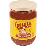 Cholula Smoky Chipotle Salsa (Hot), 12 oz – Simple Ingredient Salsa for Whole-Food Lifestyle Kitchens