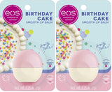 eos Kids Friendly Lip Balm Birthday Cake Flavor – Lock and Locker Safe, Cruelty Free Shea Butter Sphere