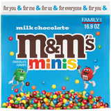 M&M'S MINIS Mini Chocolate Candies – Aesthetic Snack Bowl Centerpiece for Dining Room and Holiday Buffet, 16.9 oz Bulk