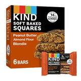 KIND Soft Baked Squares Blondie – Low-Sugar Wellness Snack to Pair With Your Wind-Down Tea, 6 Count