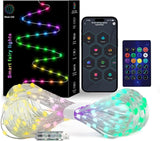 Adecorty Kids Room Fairy Lights – Auto Shutoff Color-Changing String with Remote Control