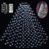 Ollny Ring LED Tree Lights – Uncluttered Christmas Lighting Solution with 4 Quiet Brightness Levels