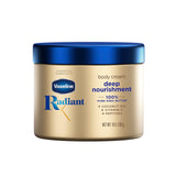 Vaseline Radiant X Deep Nourishment Body Cream – Indulgent 100% Shea Butter Cream for a Five-Star Post-Shower Experience at Home