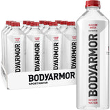 BODYARMOR SportWater for Workplace Break Room and Staff Hydration, High pH 9+ Electrolyte Bottles, 1.5L Pack of 12