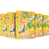 Frutal On-The-Go! Flavored Water Sticks – Steady-Energy Desk Companion for Long Meetings, Dorms, and Deep Work Sessions, 30 Pack