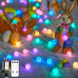 JMEXSUSS Cool-to-Touch Globe LED Lights – Shatterproof Frosted Bulbs with Auto Timer for Pet-Friendly, Child-Safe Home Lighting
