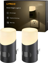 Lyridz Motion Nightlight – Soft Anti-Glare Glow for Midnight Meditation, Reading Nook and Bath Ritual, Plug-in Dimmable