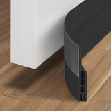 Holikme Door Sweep for Uncluttered Spaces, Low-Profile Silicone Seal With Clean Lines and No Bulk