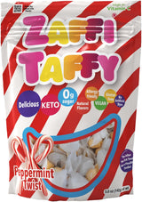 Zollipops KETO Taffy Assorted Fruit 3oz – Kid-Friendly Low-Carb Treats for Car Rides and Lunchbox Surprises