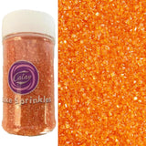 Sentovac Orange Sparkling Sprinkles – Housewarming and Hostess Gift for the Friend Who Always Brings the Dessert Table