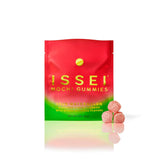 ISSEI Strawberry Mochi Gummies Chewy Candy – Dye-Free Pantry Staple for Clean-Eating Routines