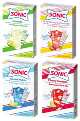 Sonic Singles to Go! Singles Packets – Low-Calorie Drink Mix for Kids' Backpacks, Sports Practice, and Birthday Parties