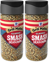 McCormick Grill Mates Classic Smash Seasoning – Holiday and Father's Day Gift for BBQ Enthusiasts and Home Chefs