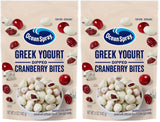 Ocean Spray Greek Yogurt Dried Cranberries, Resealable Pouch Snack for Kids Lunchbox and Playdates