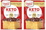 Duncan Hines Keto Friendly Classic Yellow Cake Mix – Easy Box Mix for Last Minute Guests and Family Dinner Tables