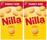 NILLA Wafers Cookies, Vanilla Wafers Kids Party Snack, Mild Vanilla Wafers for Banana Pudding and Lunchbox Packs