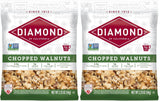 Diamond of California Chopped Walnuts - Mindful Snacking Add-In for Office Desk and Home Kitchen, 2.25 oz Pouch