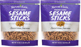 Sesame Sticks 16oz – Grandparent Snack for Grandchildren, Tender Bite-Sized Sesame Sticks in Family-Size Bag
