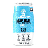 Lakanto Monk Fruit Extract Drops Liquid Sweetener – Quick-Dissolve Sugar-Free Drops for Efficient Morning Routines and Office Pantry
