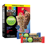 KIND Kids Blueberry Muffin and Chocolate Chip Oat Bars – Gluten Free, Whole Grain Lunchbox Snack Safe for Playroom and School Snack Bag