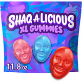 SHAQ-A-LICIOUS Hershey XL Chewy Gummies Individually Wrapped Snack Size Packs for Road Trips, Beach Days, and Outdoor Festival Snacking, 8.5 oz Two-Pack Sour