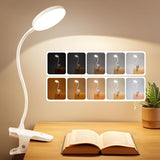 Mubarek Rechargeable Kids Reading Light – Cool-Touch, Flicker-Free Lamp for Playroom and Homework Desk