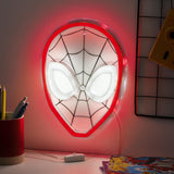 Marvel Spider-Man Wall Art – Designer Neon Decor for Home, Soft Red Glow Accent Light for Bedrooms and Reading Nooks
