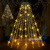 Lumastro Pre Strung 16 Line Christmas Lights with 8 Modes and Memory Function Effortless Decor for Intentional Small Spaces