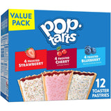 Pop-Tarts Toaster Pastries, Dorm Room Snack and Study Fuel, Individually Wrapped Variety, 20.3oz Box (12 Count)