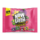 Now and Later Original Mix Candy – Bulk 24 Pack of Fruity Chews for Kids Birthday Goody Bags and Halloween Handouts