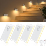 WILLED Wireless Stair Lights – Battery Powered Night Light for Safe Nighttime Navigation at Home