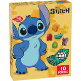 Disney Stitch Fruit Flavored Snacks – Individually Wrapped Lunchbox Pouches for After School Care