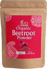 Jiva Organics Beet Root Powder 1.25 LB – Clean-Label Supplement Powder for Juicing, Detox, and Mindful Nutrition