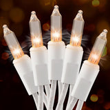 Brightown 50-Count Incandescent Christmas Lights 13ft – Cozy Holiday Gift for Mom, Grandma & the Friend Who Loves Soft Warm Home Lighting