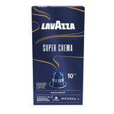 Lavazza Super Crema Nespresso Original Compatible Pods – Simple Aluminum Coffee Pods for Small-Space Living