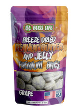 Freeze Dried PB&J Grape Candy – Novelty Candy for Kids Lunchbox and Playdate Treats, Melt in Mouth Texture 2oz