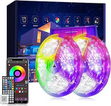 Brightown LED Strip Lights 200ft – Study and Work From Home Lighting Upgrade, Low Glare Music Sync Strip