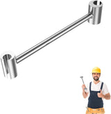 Door Hinge Gap Adjusting Wrench Tool, One-Piece Welded Steel Design for Less-Is-More Professional Service Vans and Job Site Kits