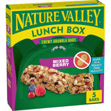 Nature Valley Peanut-Free Facility Granola Bars S'mores – Clean-Ingredient Snack for Sensitive Households, 5 Count