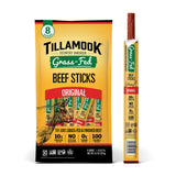 Tillamook Country Smoker Hardwood-Smoked Beef Sticks – Ready to Give Gourmet Snack Gift for Dad and Graduates
