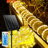 Lumify Solar Outdoor Rope Light 39FT Thoughtful Valentines Day and Mothers Day Gift for Wife and Grandma